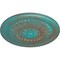 Ekena Millwork Temple Ceiling Medallion (Fits Canopies up to 9 1/4"), 24"OD x 1 5/8"P, Copper Green Patina CM24TECGS - alternate 3